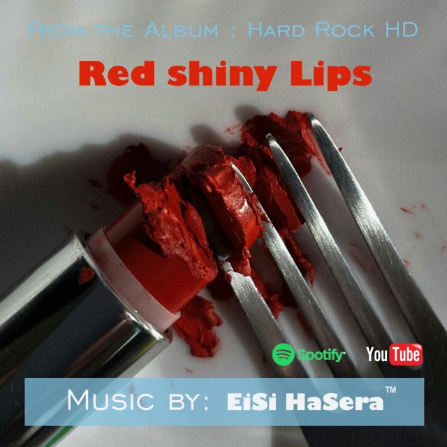 Red shiny Lips